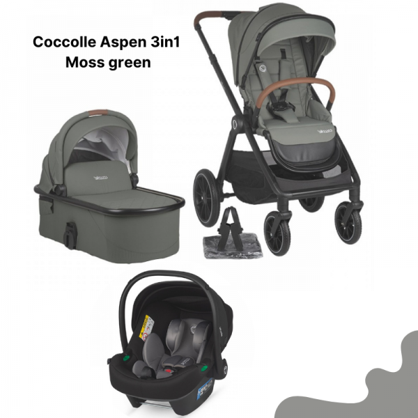 Coccolle Πολυκαρότσι 3σε1 Aspen Moss Green (324062380-1) Coccolle Πολυκαρότσι 3σε1 Aspen Moss Green (324062380-1)
