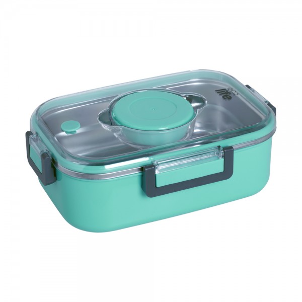 Eco Life Ορθογώνιο Φαγητοδοχείο 850ml Blue (33-BO-9051)