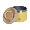 Eco Life Στρογγυλό Θερμός Φαγητού 650ml Κίτρινο (33-BO-9094) Eco Life Στρογγυλό Θερμός Φαγητού 650ml Κίτρινο (33-BO-9094)