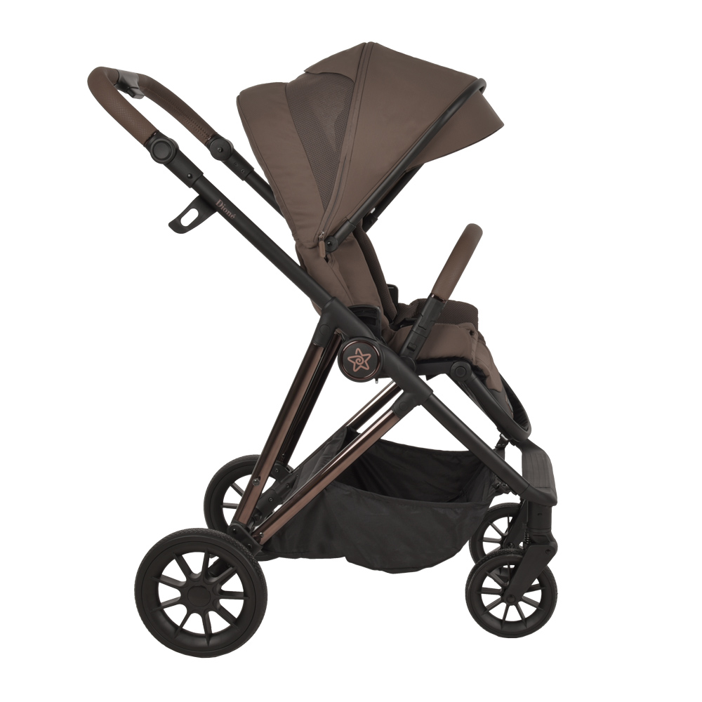 Bebe Stars Πολυκαρότσι Dione 3σε1 Gaia Brown (334-182)