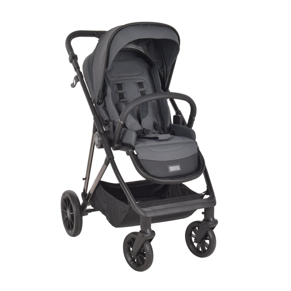 Bebe Stars Πολυκαρότσι Dione 3σε1 Titanium Grey (334-186)