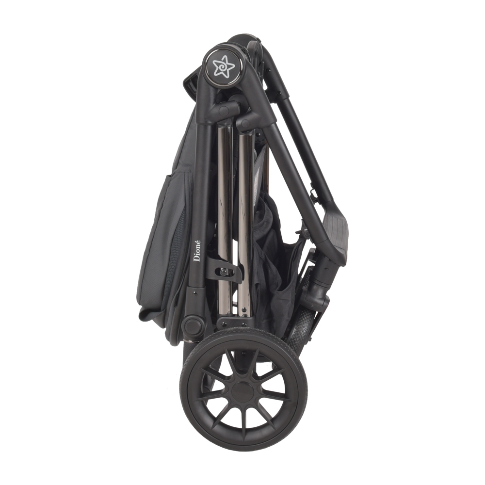 Bebe Stars Πολυκαρότσι Dione 3σε1 Titanium Grey (334-186)