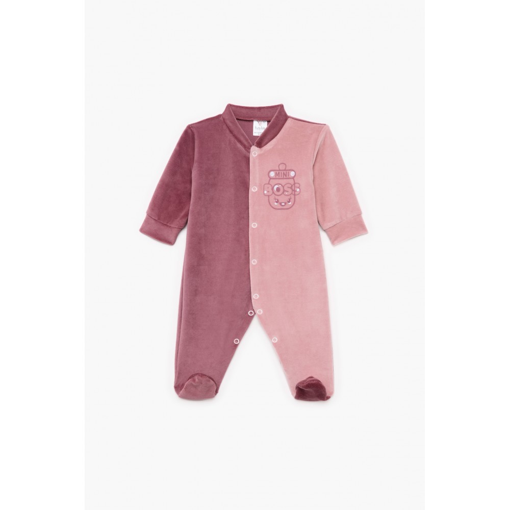 Pretty Baby Φορμάκι Βελουτέ μακρύ μανίκι Mini Boss  (33403) Pretty Baby Φορμάκι Βελουτέ μακρύ μανίκι Mini Boss  (33403)