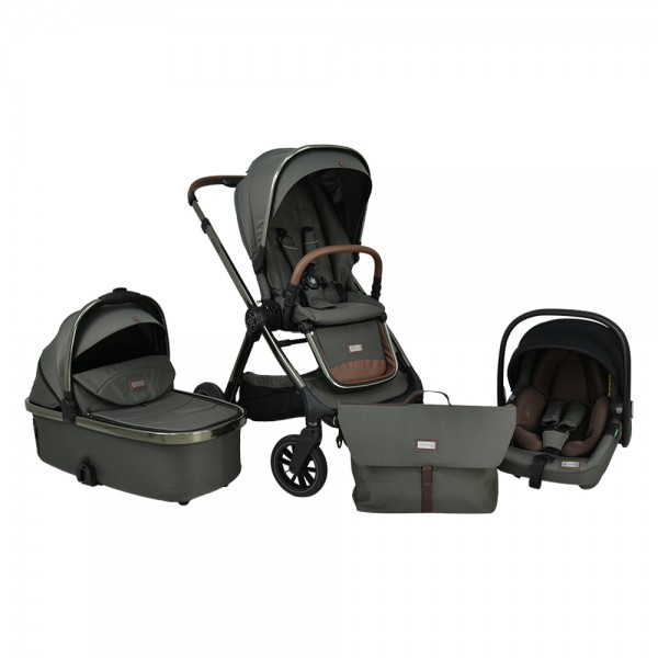 Bebe Stars Πολυκαρότσι Onyx 3σε1 Dusty Olive (340-189) Bebe Stars Πολυκαρότσι Onyx 3σε1 Dusty Olive (340-189)