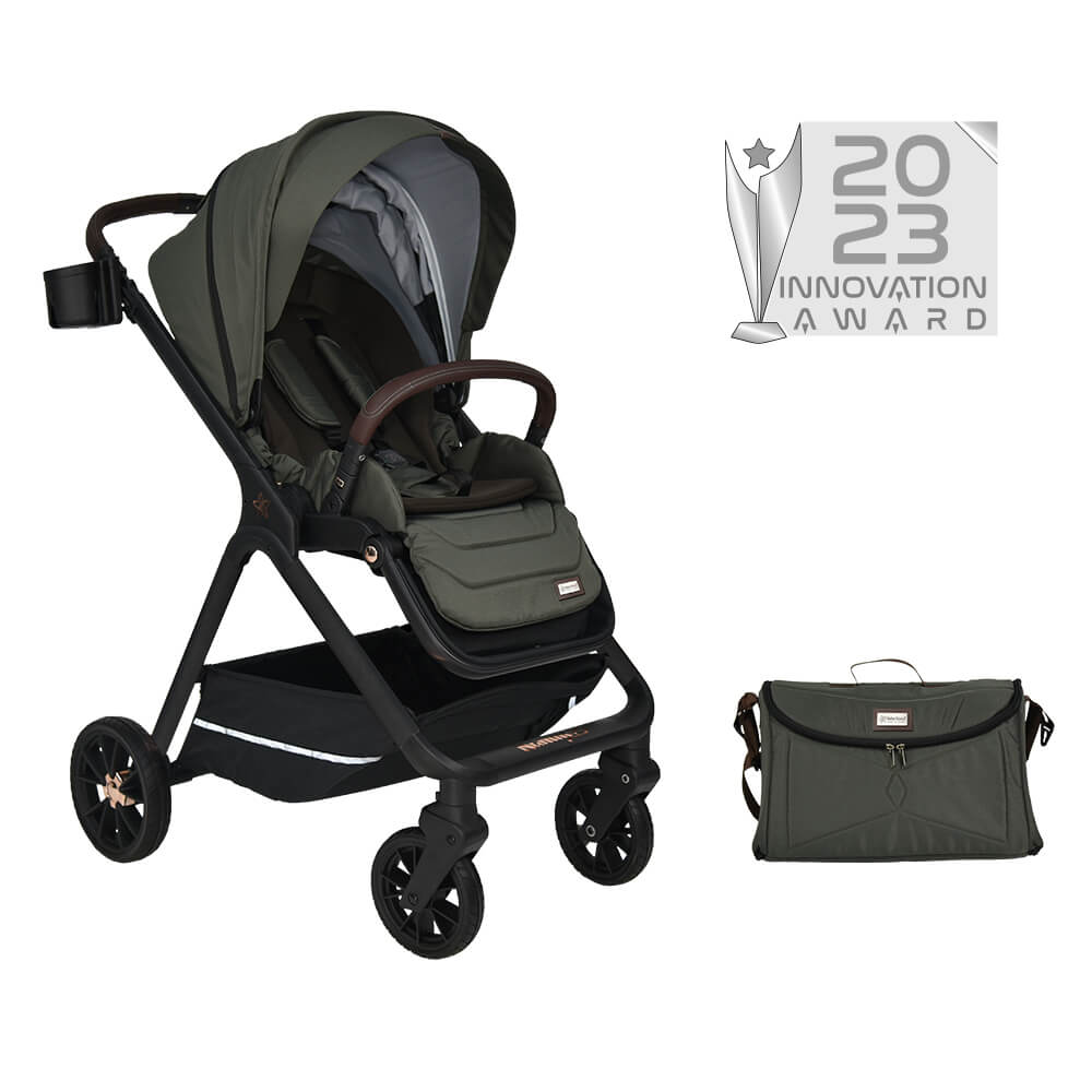 Bebestars Καρότσι Nammas Olive (346-189) Bebestars Καρότσι Nammas Olive (346-189)