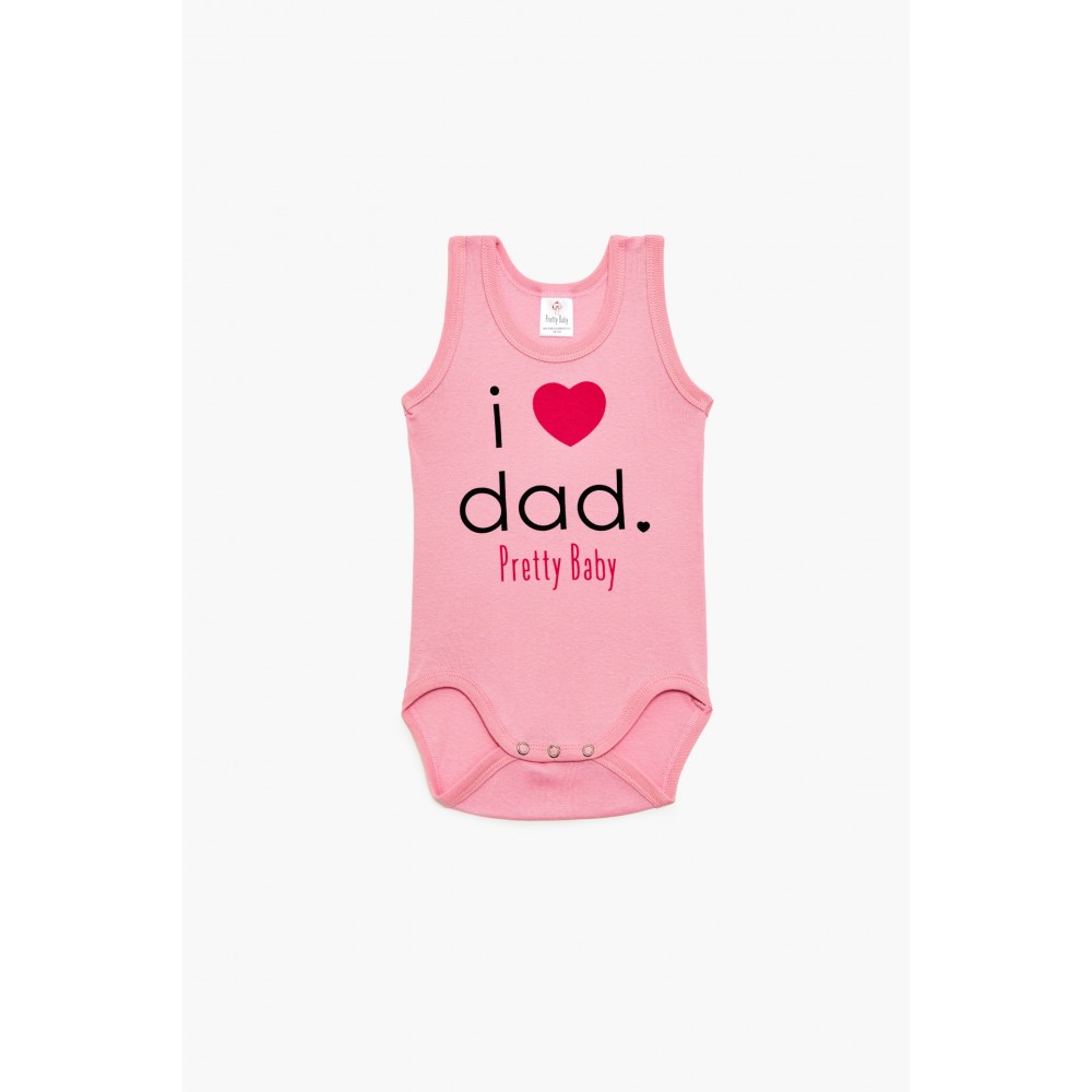 Βρεφικό Ζιπουνάκι Αμάνικο I Love Dad (34852) Βρεφικό Ζιπουνάκι Αμάνικο I Love Dad (34852)