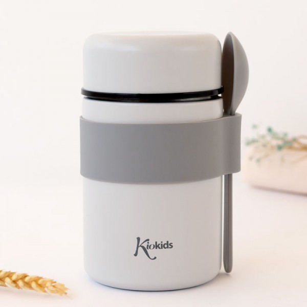 Kiokids Θερμόδοχείο Φαγητού με 500 ml γκρι (3720) Kiokids Θερμόδοχείο Φαγητού με 500 ml γκρι (3720)