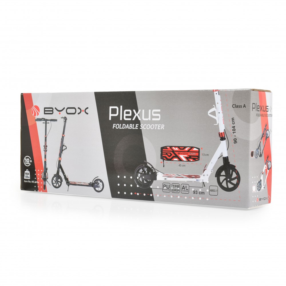 Byox Πατίνι Scooter Plexus Black (3800146229252)