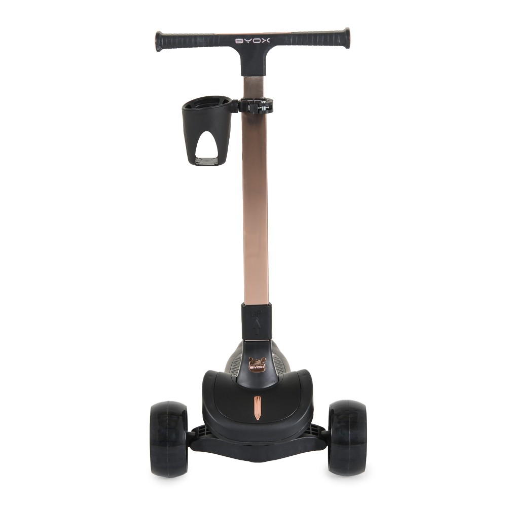 Byox Scooter με Φωτιζόμενες Ρόδες Aero Coal BLack (3800146229535) Byox Scooter με Φωτιζόμενες Ρόδες Aero Coal BLack (3800146229535)