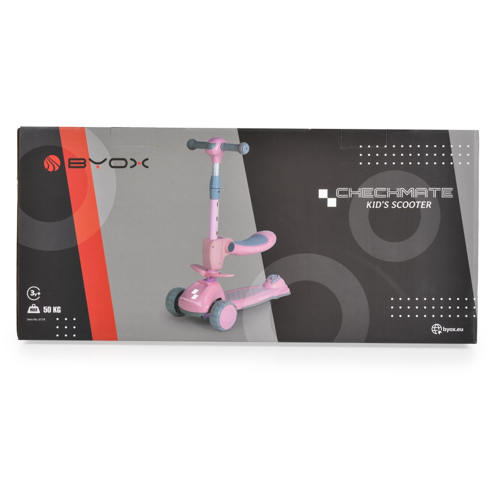 Byox Πατίνι 2 in 1 Checkmate Lace White (3800146229627) Byox Πατίνι 2 in 1 Checkmate Lace White (3800146229627)