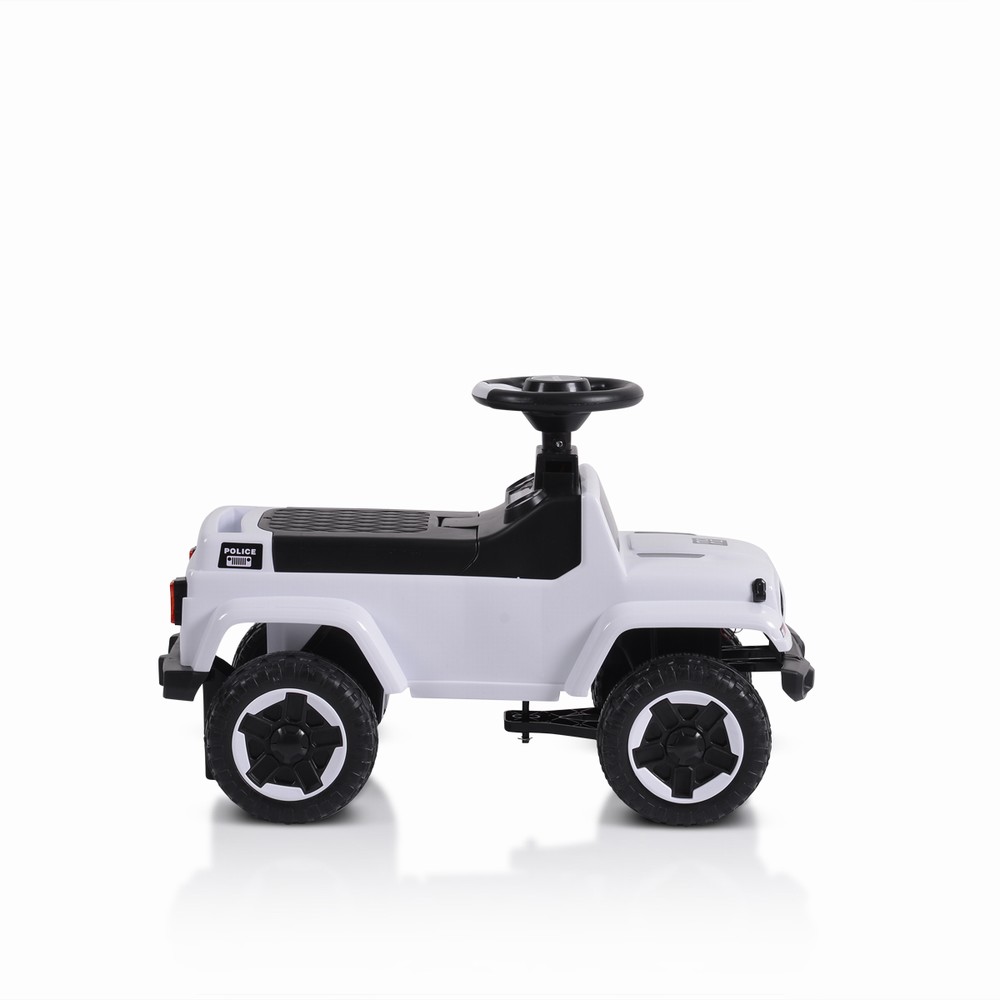 Περπατούρα Αυτοκινητάκι Με λαβή Γονέα & Τέντα Ride On Police White (3800146230890)