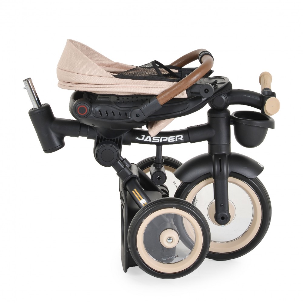 Byox Παιδικό Τρίκυκλο Ποδήλατο Αναδιπλούμενο Jasper Beige (3800146231668)