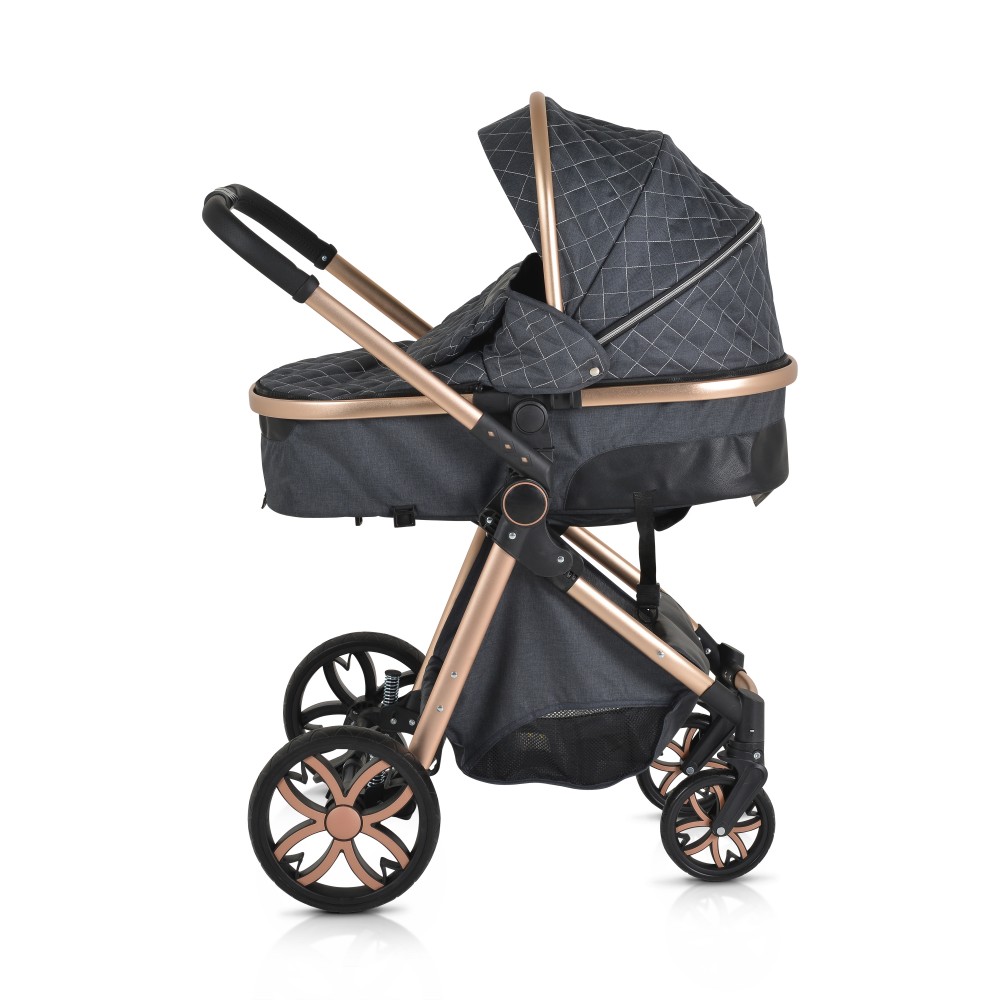 Cangaroo Stroller Alma 2 in 1 Black (3800146235468) Cangaroo Stroller Alma 2 in 1 Black (3800146235468)
