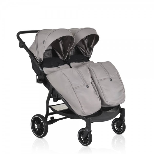 Cangaroo Καρότσι Διδύμων TwinGo Silver (3800146236960) Cangaroo Καρότσι Διδύμων TwinGo Silver (3800146236960)