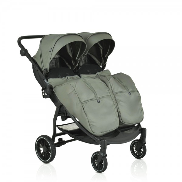Cangaroo Καρότσι Διδύμων TwinGo Mineral Green (3800146236984) Cangaroo Καρότσι Διδύμων TwinGo Mineral Green (3800146236984)