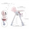 Καρέκλα Φαγητού Cangaroo I Eat - Pink (3800146239473) Καρέκλα Φαγητού Cangaroo I Eat - Pink (3800146239473)