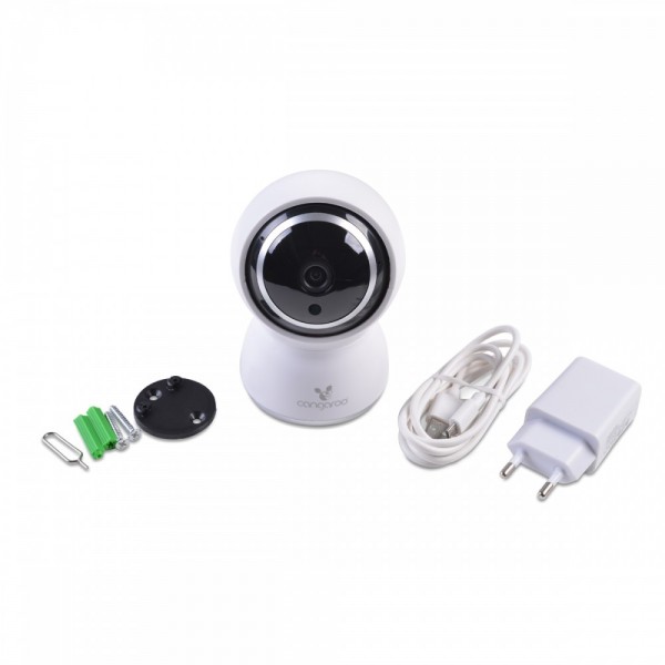 Cangaroo Ασύρματη Κάμερα με Κίνηση 360° Wi-Fi/LAN Teya (3800146267865) Cangaroo Ασύρματη Κάμερα με Κίνηση 360° Wi-Fi/LAN Teya (3800146267865)