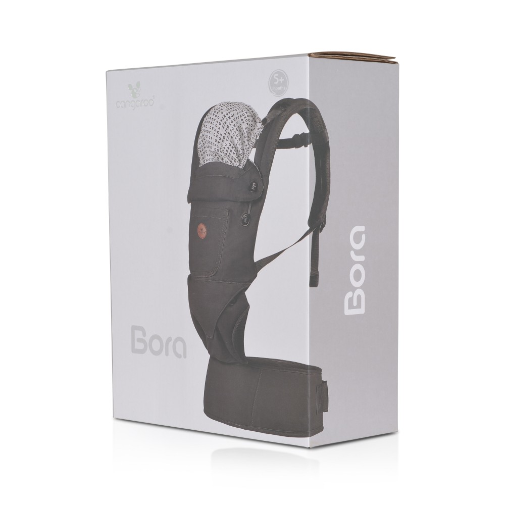 Cangaroo Μάρσιπος Bora Black BC2060 (3800146270698)