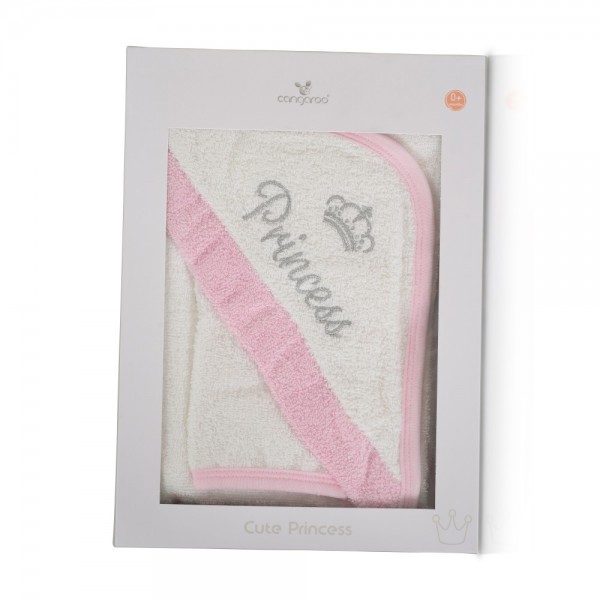 Cangaroo Μπέρτα Μπάνιου Princess 75x75εκ.  pink 7594 (3800146271275) Cangaroo Μπέρτα Μπάνιου Princess 75x75εκ.  pink 7594 (3800146271275)