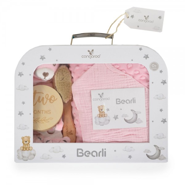 Cangaroo Σετ Δώρου Για Μωρά 6Τμχ. Bearli Pink (3800146272241) Cangaroo Σετ Δώρου Για Μωρά 6Τμχ. Bearli Pink (3800146272241)