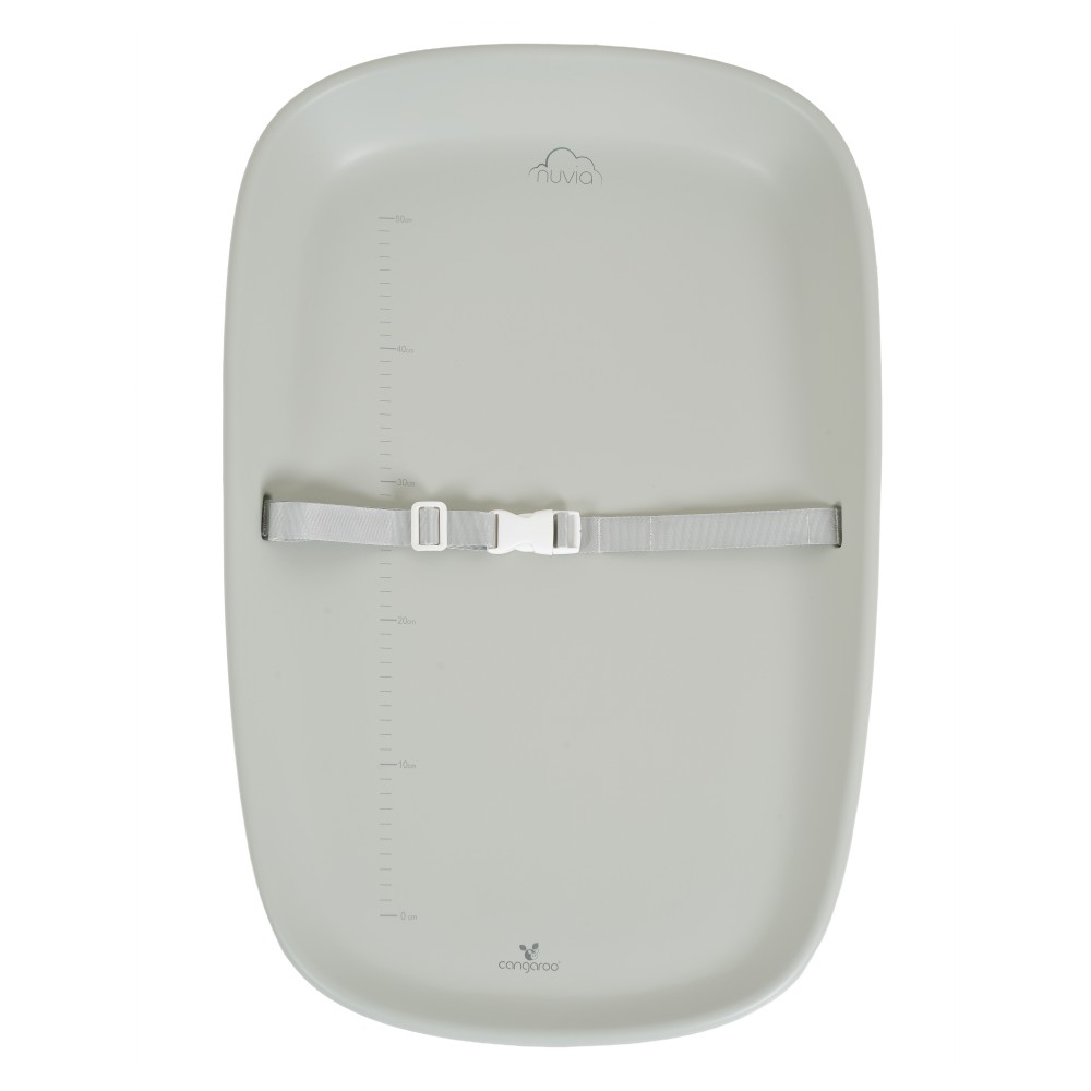 Cangaroo Baby changing pad Nuvia grey (3800146272609)
