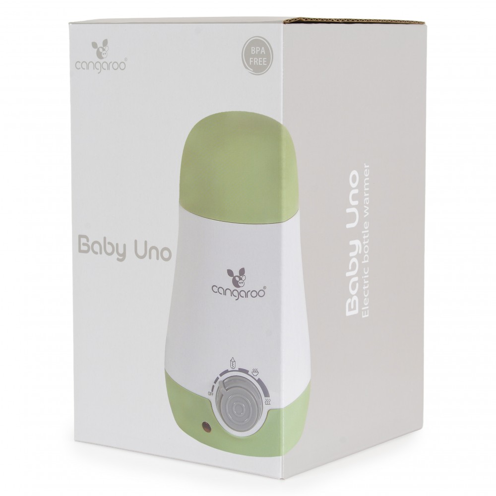 Cangaroo Θερμαντήρας  μπιμπερό Babyuno Light Green (3800146273156)