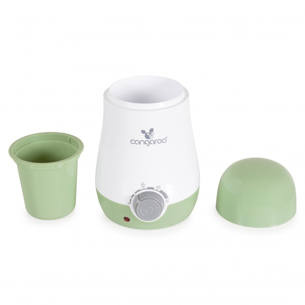 Cangaroo Θερμαντήρας  μπιμπερό Babyuno Light Green (3800146273156)