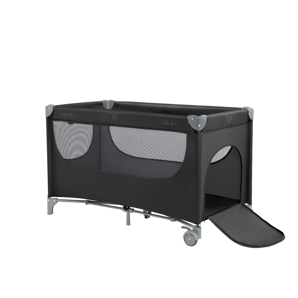 Kikkaboo Παρκοκρέβατο Nighty Night Black 2 Επιπέδων ( 31003010152)