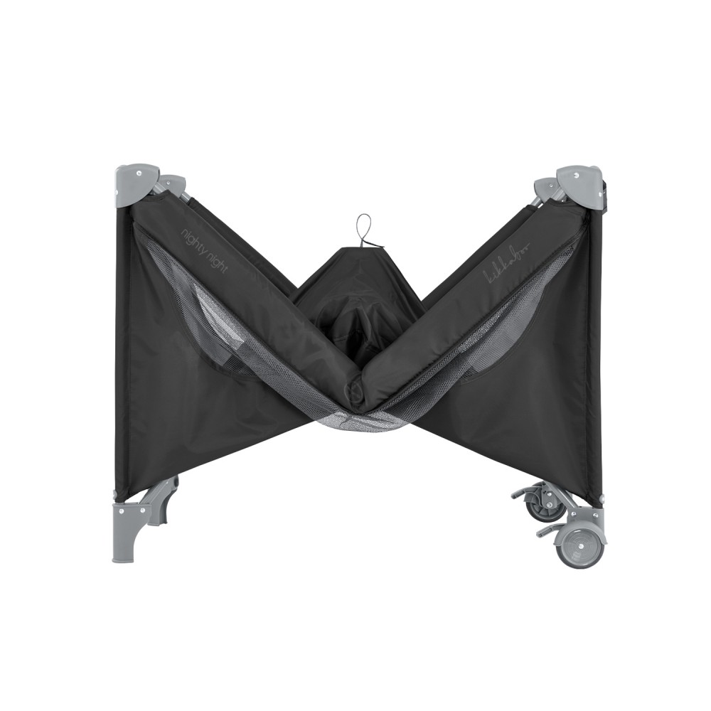 Kikkaboo Παρκοκρέβατο Nighty Night Black 2 Επιπέδων ( 31003010152)