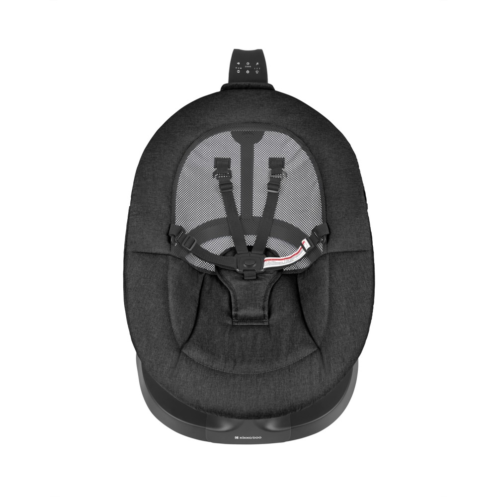 Kikkaboo Ηλεκτρική Ρηλάξ-Κούνια Zazu Black (31005010095)