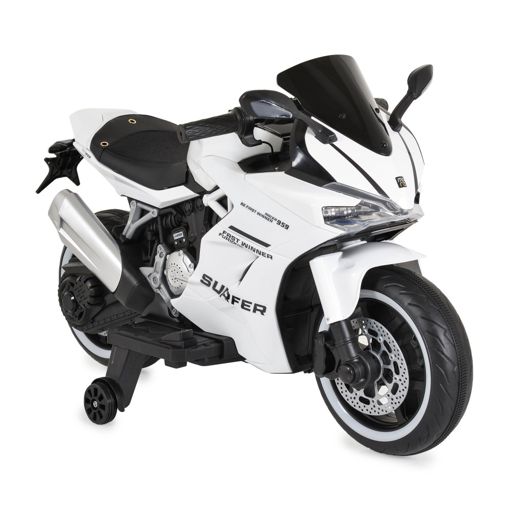 Moni Ηλεκτροκίνητη Μηχανή 12V Surfer White (3801005001316) Moni Ηλεκτροκίνητη Μηχανή 12V Surfer White (3801005001316)