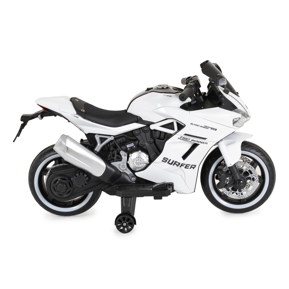 Moni Ηλεκτροκίνητη Μηχανή 12V Surfer White (3801005001316) Moni Ηλεκτροκίνητη Μηχανή 12V Surfer White (3801005001316)
