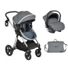 Cangaroo Καρότσι 3in1 Alina Titanium grey (3801005100019) Cangaroo Καρότσι 3in1 Alina Titanium grey (3801005100019)