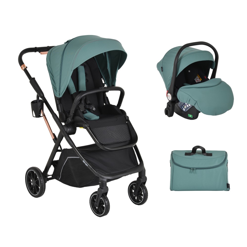 Moni Baby stroller Bingo 2 in 1 Marine Green (3801005100163) Moni Baby stroller Bingo 2 in 1 Marine Green (3801005100163)