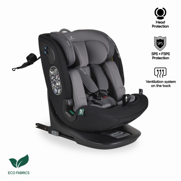 Moni Κάθισμα Αυτοκινήτου GTS 40-150cm Charcoal gray (3801005153213) Moni Κάθισμα Αυτοκινήτου GTS 40-150cm Charcoal gray (3801005153213)