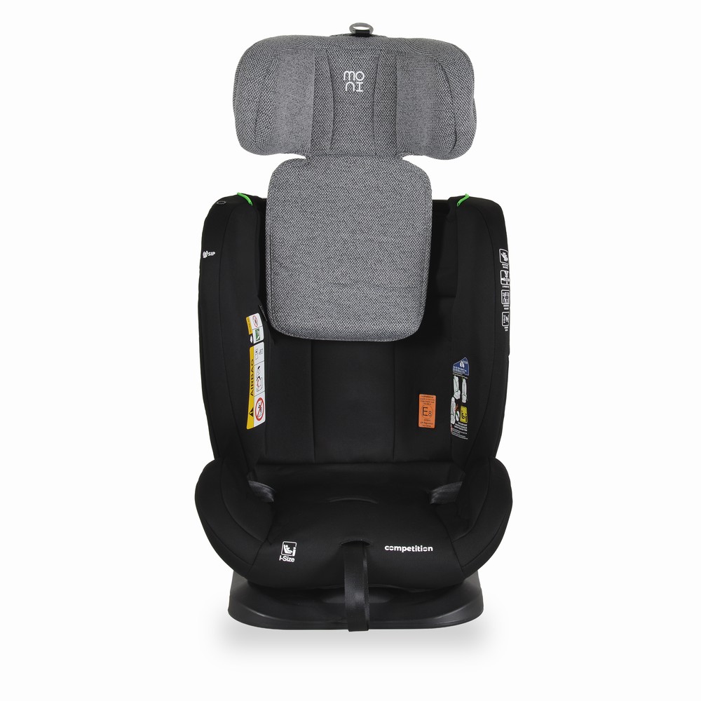 Moni Κάθισμα Αυτοκινήτου Competition 40-150cm Space Grey (3801005153367)
