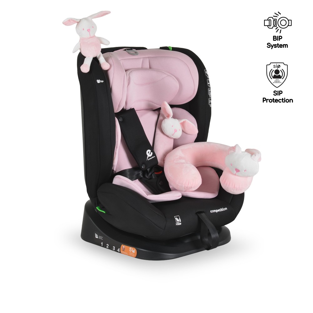 Moni Κάθισμα Αυτοκινήτου Competition 40-150cm Baby Pink (3801005153374) Moni Κάθισμα Αυτοκινήτου Competition 40-150cm Baby Pink (3801005153374)