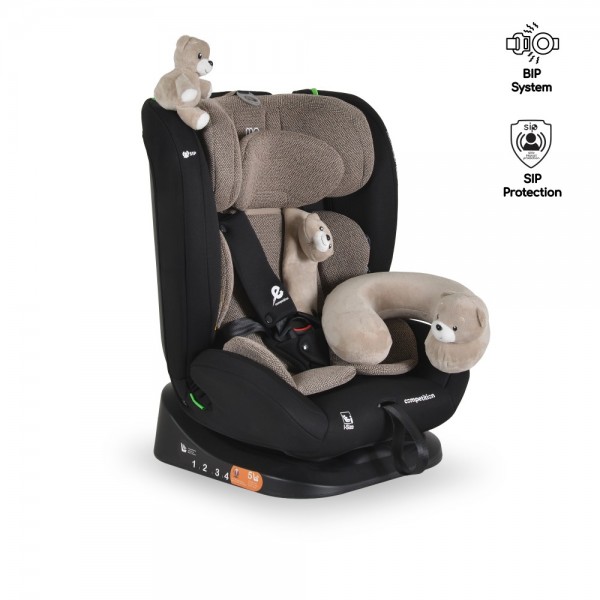 Moni Κάθισμα Αυτοκινήτου Competition 40-150cm Cool beige (3801005153381) Moni Κάθισμα Αυτοκινήτου Competition 40-150cm Cool beige (3801005153381)