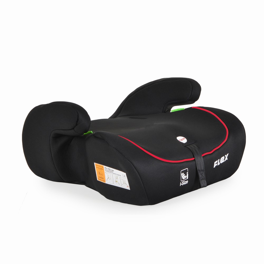 Moni Κάθισμα Αυτοκινήτου Flex 76-150cm Black with red line (3801005153602)