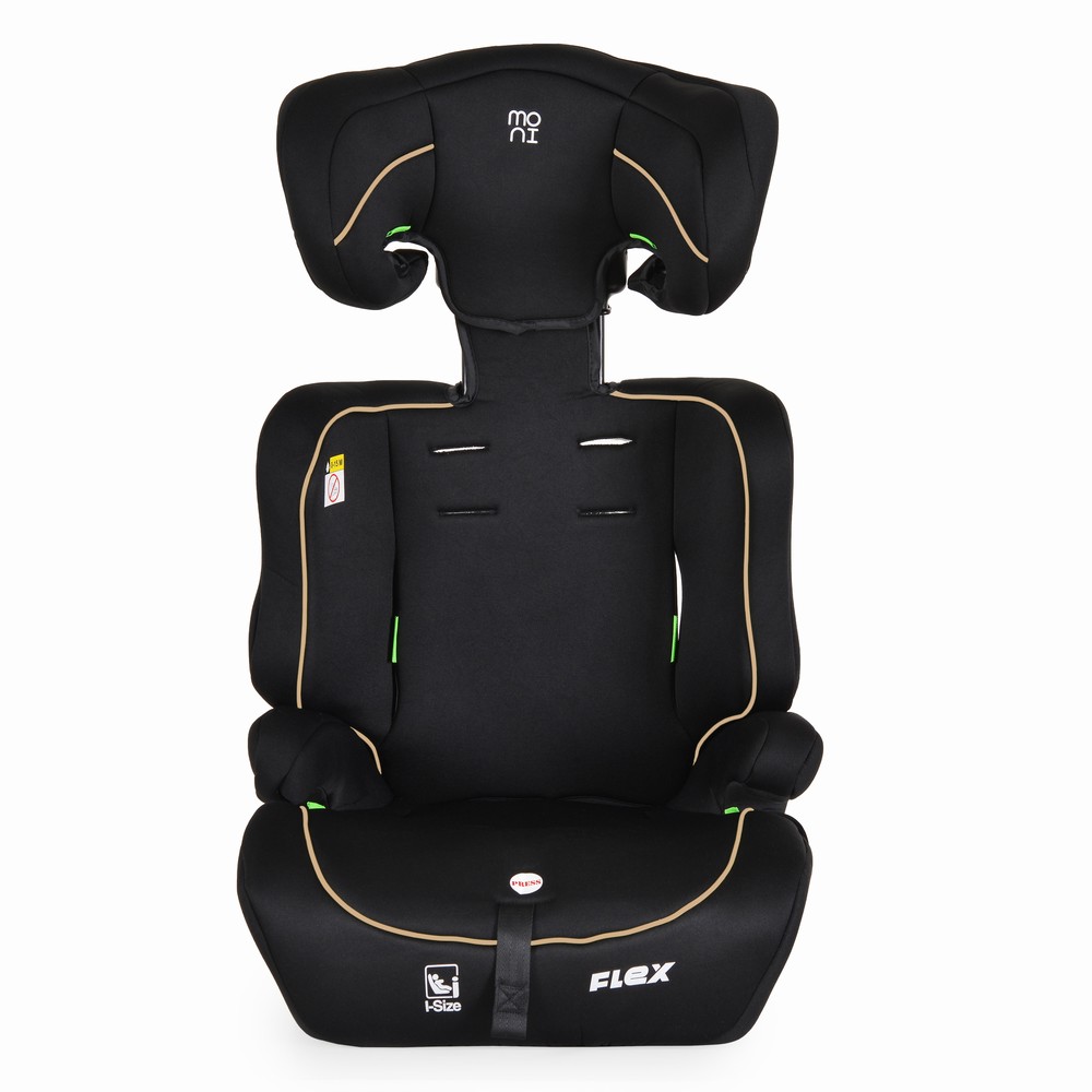 Moni Κάθισμα Αυτοκινήτου Flex 76-150cm Black with beige line (3801005153619)