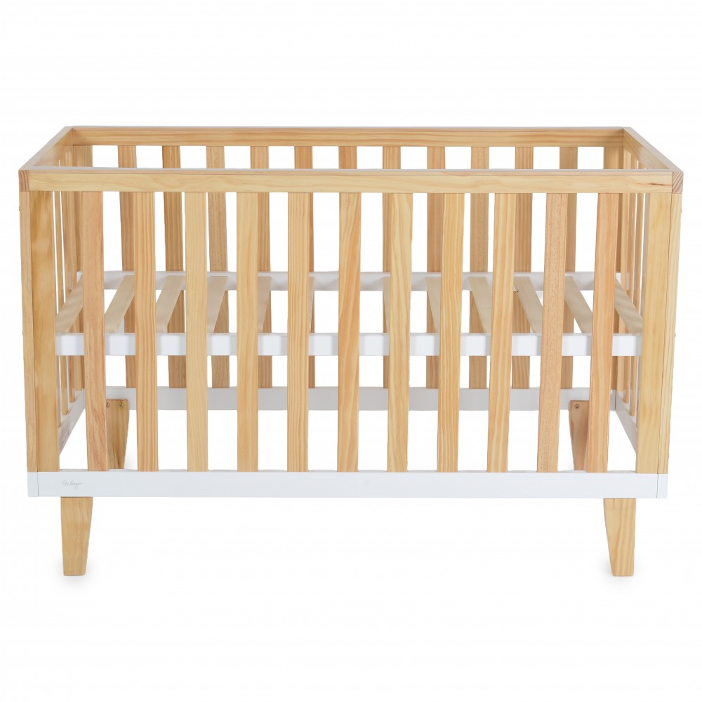 Cangaroo Whisper Ξύλινη βρεφική κούνια για στρώμα 60x120cm (3801005210336)