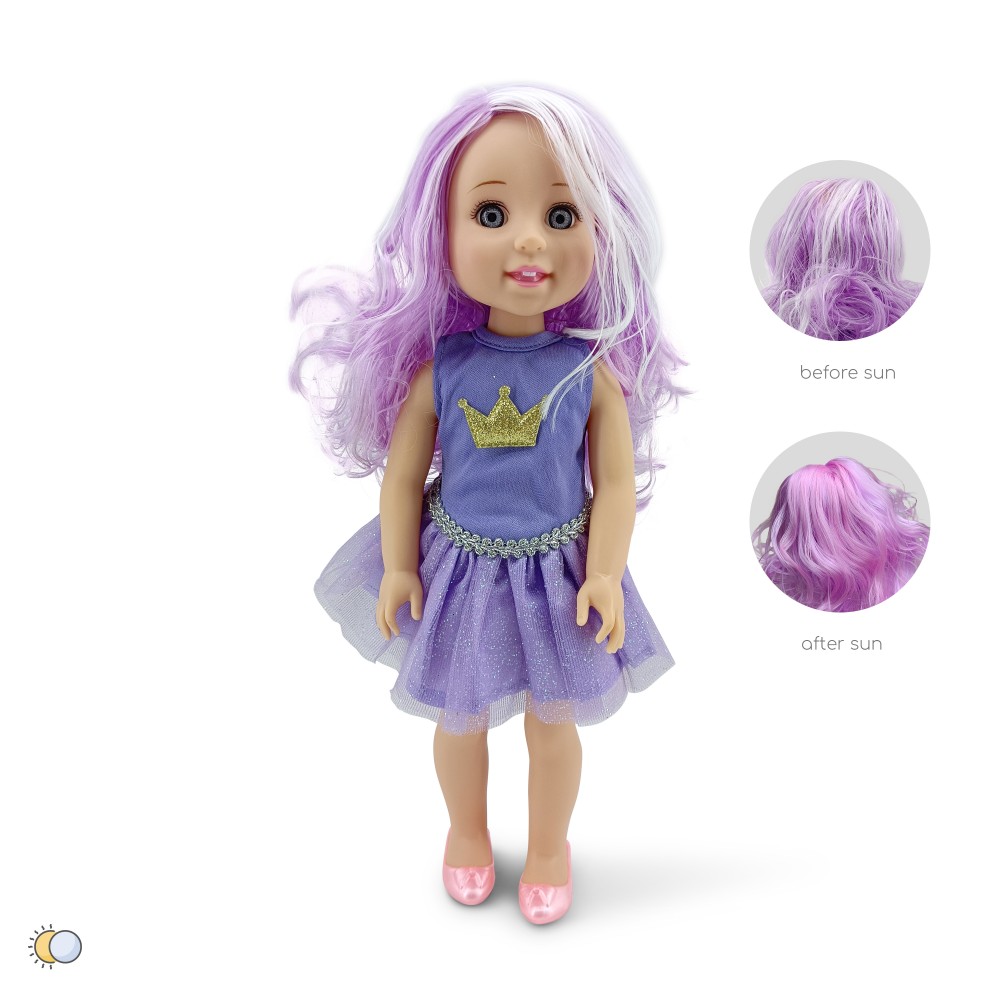Moni Κούκλα 38cm Fairy Doll Sun purple- LS1502-5 (3801005601011)