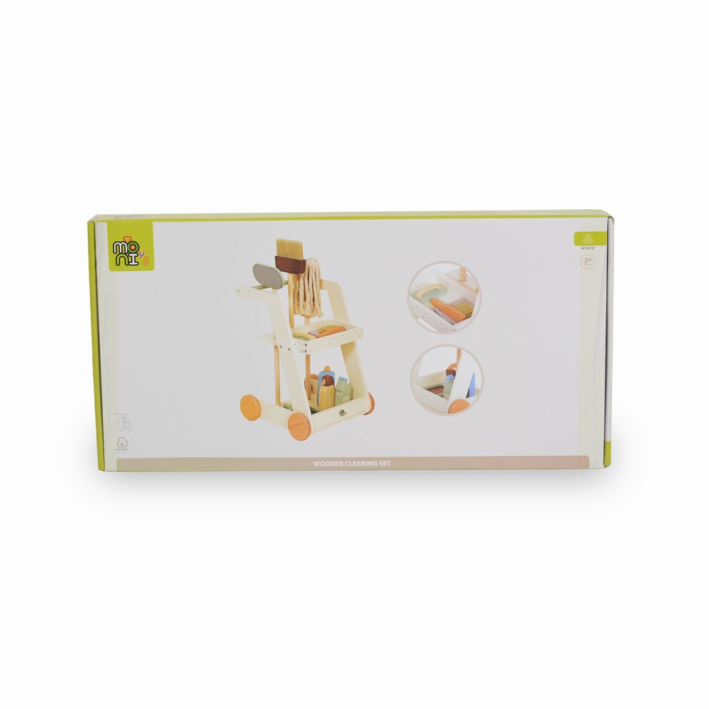 Moni Toys Ξύλινο Σετ Καθαρισμού W10D787 (3801005602049) Moni Toys Ξύλινο Σετ Καθαρισμού W10D787 (3801005602049)