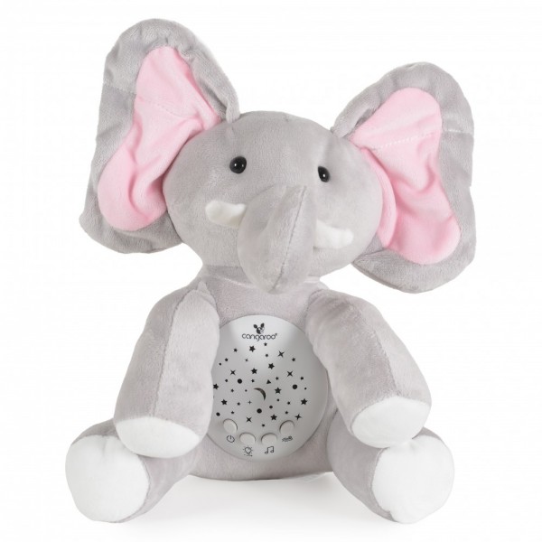 Moni Λούτρινο Hippo  με Φώτα και Μελωδίες Lulo Elephant (3801005602643)