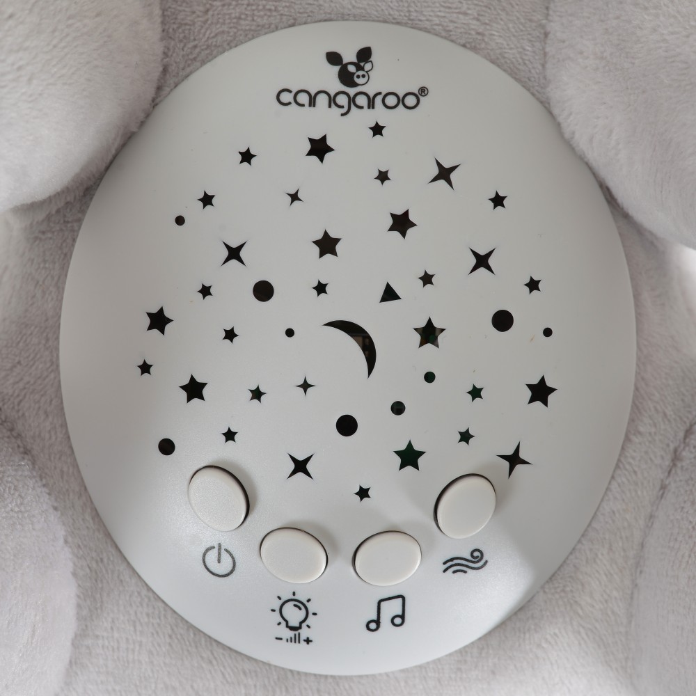 Moni Λούτρινο Hippo  με Φώτα και Μελωδίες Lulo Elephant (3801005602643)