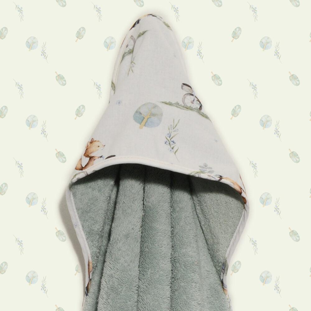 Baby Oliver Μπουρνούζι κάπα 75×75 100% βαμβάκι 450 γρμ/τμ Des.423 (46-6730/423)