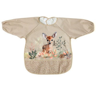 Kiokids Αδιάβροχη Σαλιάρα-Ποδιά με Μανίκια My Deer (4240)