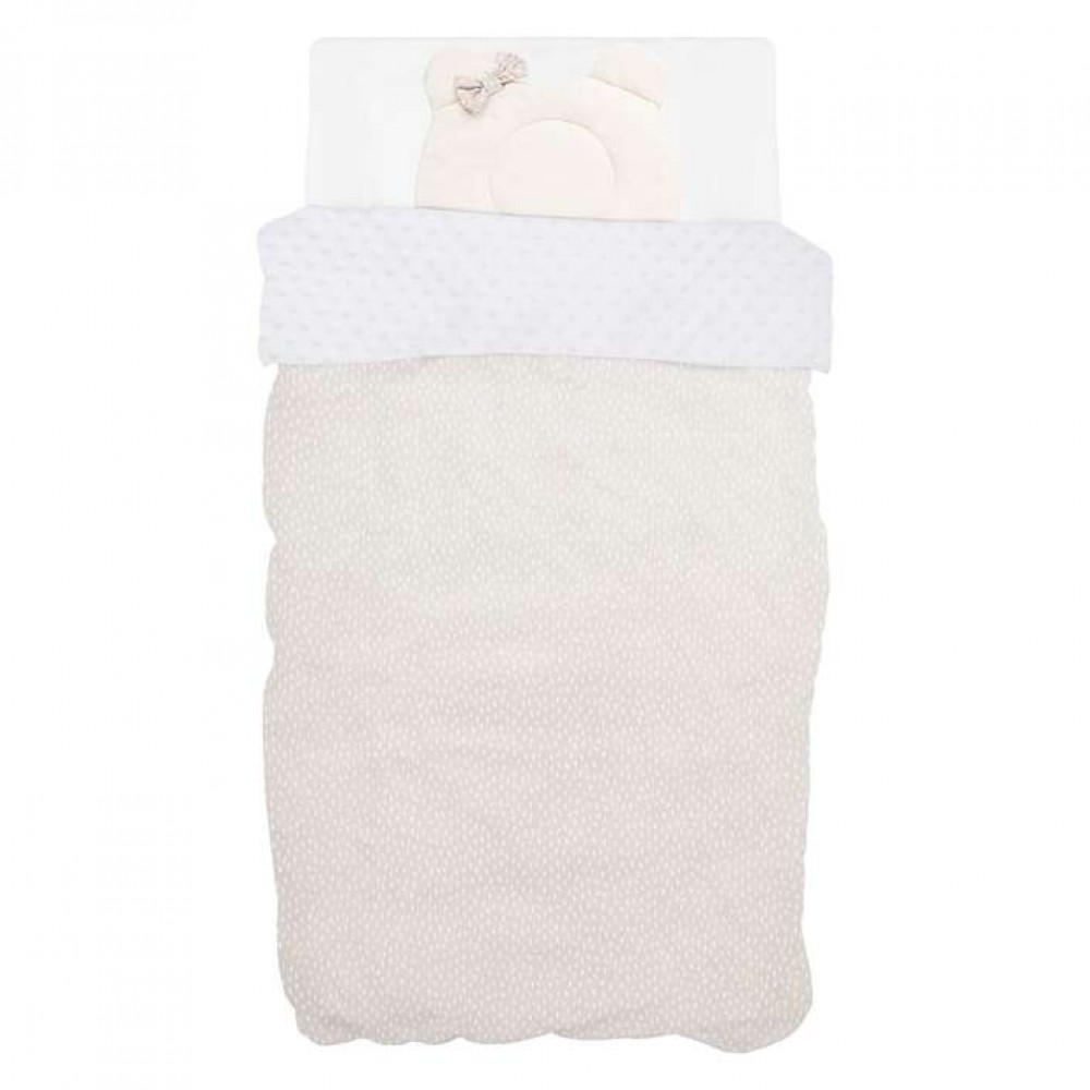 Bubaba by FreeOn Σετ Κούνιας Sleep Guardian Μπεζ 12τμχ (45050)