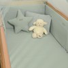 Oliver Baby Σετ Προίκας 3 τεμ Πικέ Μέντα (OB-453)