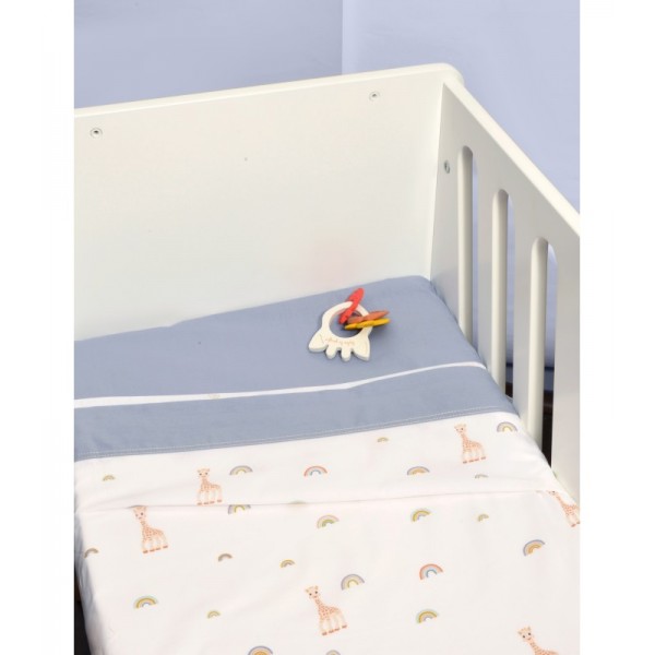 Baby Oliver Σετ σεντόνια τριών τεμαχίων για βρεφικό λίκνο Sophie La Giraffe (46-6704/501) Baby Oliver Σετ σεντόνια τριών τεμαχίων για βρεφικό λίκνο Sophie La Giraffe (46-6704/501)